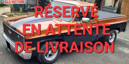 <span style= "color: red">!!! RÉSERVÉ !!! EN ATTENTE DE LIVRAISON</span>  CHEVROLET Silverado C10 5.7l V8 350 Ci Pick-up Truck BVA