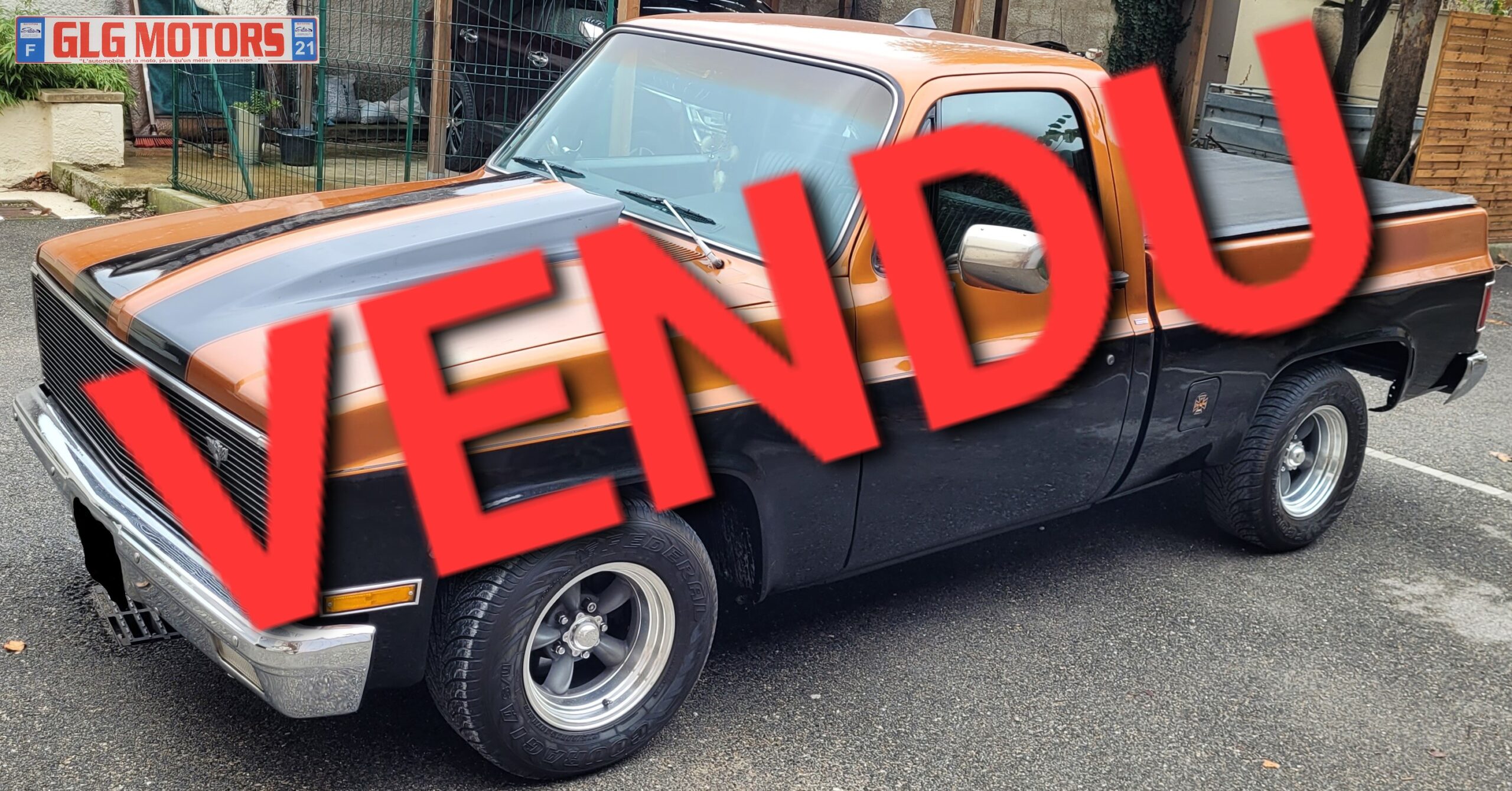 <span style= "color: red">VENDU</span> CHEVROLET Silverado C10 5.7l V8 350 Ci Pick-up Truck BVA