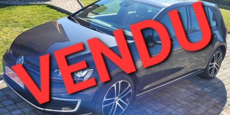 <span style= "color: red">VENDU</span>  VOLKSWAGEN Golf VII 5 Portes GTE 1.4 TSI 16V 204 Hybrid Blue Motion DSG6