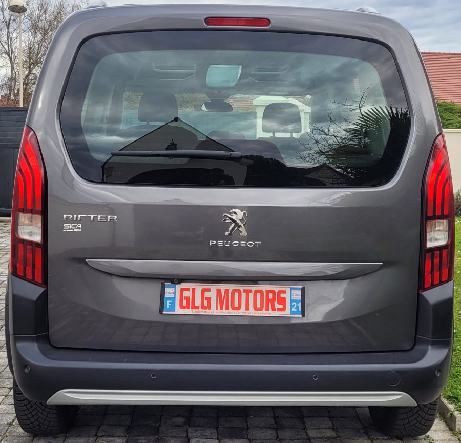<span style= "color: red">VENDU</span>  PEUGEOT Rifter 1.5l BlueHDI 16V 100 ch S&S Standard Allure – Image 10