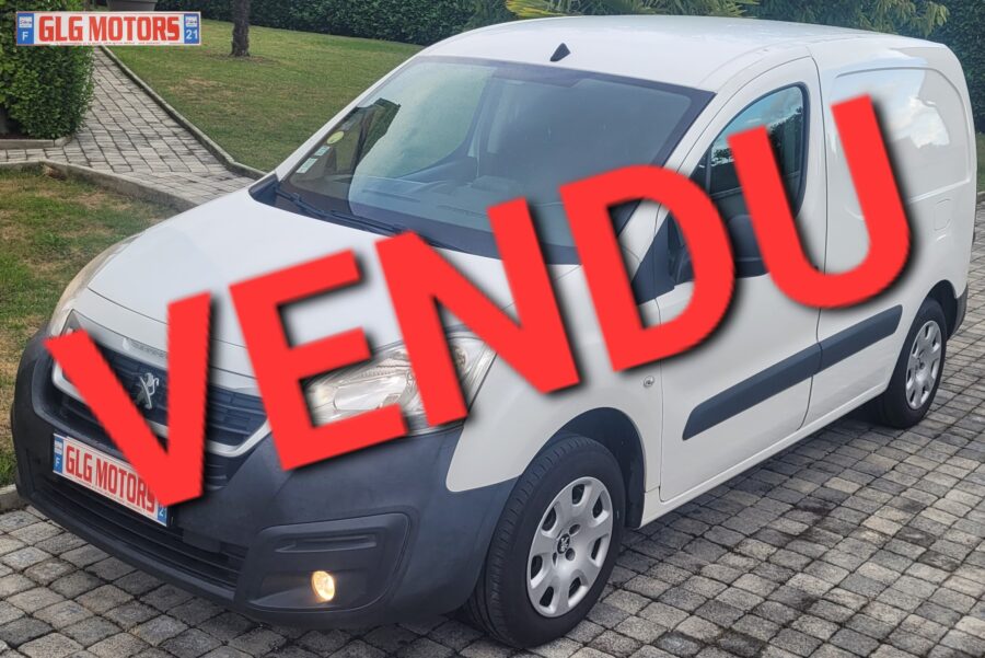 <span style= "color: red">VENDU</span>  PEUGEOT Partner Fourgon Phase 2 L1 1.6l Blue HDi 100 Premium Pack