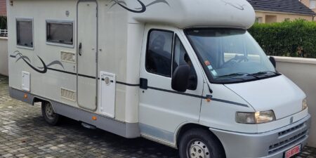 Camping-Car ADRIA Adriatik Coral 590 DS, FIAT Ducato 14 1.9l TD 90 Châssis Cabine Long