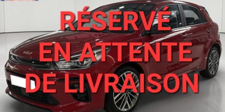 <span style= "color: red">!!! RÉSERVÉ !!! EN ATTENTE DE LIVRAISON</span>  KIA Rio IV Phase 2 1.0 T-GDI 120 MHEV GT-Line DCT7